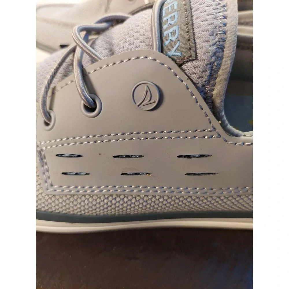 Sperry Sport Men's SC Fairlead Moc Sneakers/Boat Shoes Grey STS41124 Sz 9 NEW!